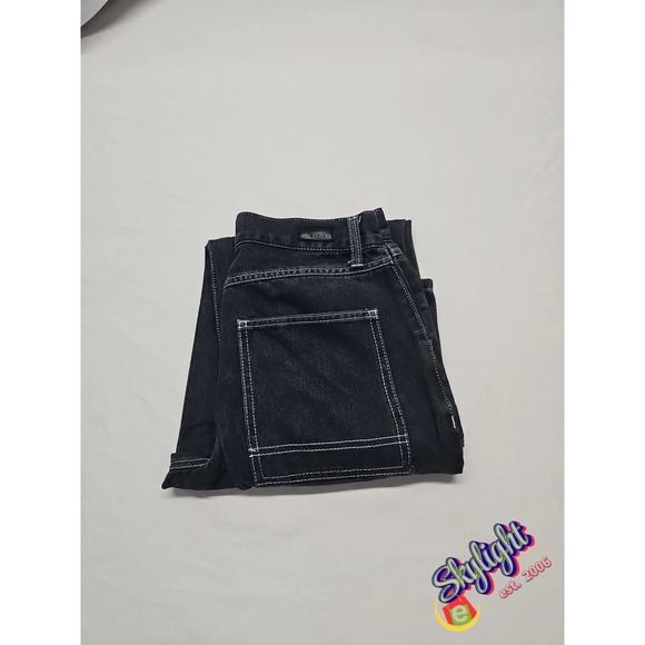 RSQ Other - Rsq Y2k Baggy Mens Dark Black Denim Jeans Size 26x30 Carpenter